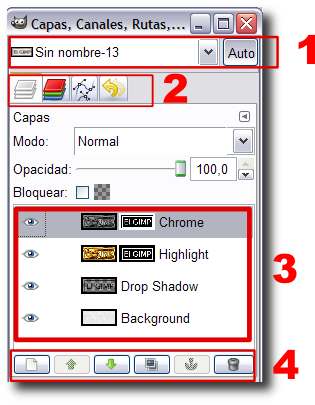 Capas canales