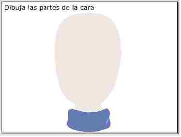 silueta de la cara